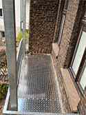 plancher en tôle d'aluminium