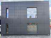 bardage de façade avec plaques en composite alu Alucobond